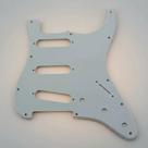 Escudo Para Guitarra stratocaster 11 Furos 1 camada branco padrão fender importado
