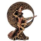 Escultura Bruxa Da Lua 10042