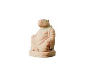 Escultura Buda Capivara - 10cm - Impressão 3d