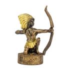 Escultura Caboclo Vintage 8 cm