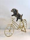 Escultura Cachorro Metal