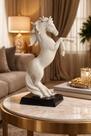 Escultura Cavalo Majestade em Pedra ESPRESSIONE 21,2X8,1X35,9 CM Escultura Cavalo Majestade em Pedra ESPRESSIONE 21,2X8,1X35,9 CM