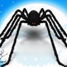 Escultura Chermory Giant 250 cm com decoração de aranha de Halloween Escultura Chermory Giant 250 cm com decoração de aranha de Halloween
