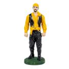 Escultura Cigano Amarelo 15 cm em Resina