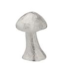 ESCULTURA COGUMELO DECORATIVO EM ALUMÍNIO PRATA - 16cm - Espressione ESCULTURA COGUMELO DECORATIVO EM ALUMÍNIO PRATA - 16cm - Espressione