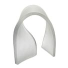 Escultura Cristal Fumê Design Abstrato Alta Decoração