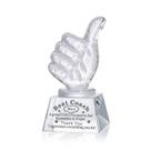 Escultura de cristal LONGWIN Coach Gift 6,7 x 12,3 cm 0,5 kg