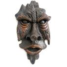Escultura de decoração de jardim Greenman Tree Resin 14,1 cm 24,6 cm