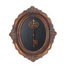 Escultura de parede S-MANTIS Vintage Antique Gold-Key Resin 20x25cm