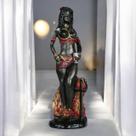 Escultura de Pomba Gira em Resina 20cm - Poder e Proteção