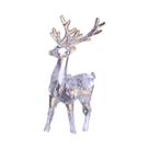 Escultura De Rena Em Cristal Transparente, Figurinha Acrílica Fofa Para Decoração De Natal Na Sala Escultura De Rena Em Cristal Transparente, Figurinha Acrílica Fofa Para Decoração De Natal Na Sala