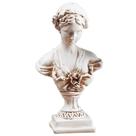 Escultura de resina branca de 22 cm da estátua do busto Venus 9 - Clássica