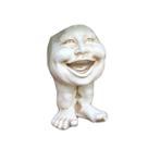 Escultura de rosto engraçado Expressão engraçada vaso de flores tia Minnie