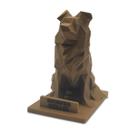 Escultura Decorativa Cachorro Border Collie