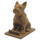 Escultura Decorativa Cachorro Bulldog