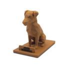 Escultura Decorativa Cachorro Jack Russell