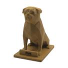 Escultura Decorativa Cachorro Pug