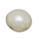 ESCULTURA DECORATIVA EM VIDRO CHAMPAGNE E TRANSPARENTE 9,5cm