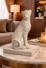 Escultura Decorativa Felino Texturizado - ESPRESSIONE 16X14,5X32 CM Escultura Decorativa Felino Texturizado - ESPRESSIONE 16X14,5X32 CM