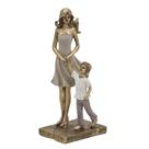 Escultura Decorativa Mãe Com Filho - E. I. Escultura Decorativa Mãe Com Filho - E. I.