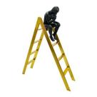 Escultura Decorativo Escada c Homem Pensando Luxo