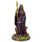 Escultura Deusa Hécate Cajado e Escudeira 28cm em Resina Escultura Deusa Hécate Cajado e Escudeira 28cm em Resina