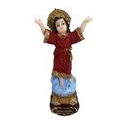 Escultura Divino Menino 14 cm resina