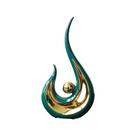 Escultura e ornamentos cerâmicos Abstract Phoenix Luxury Europe