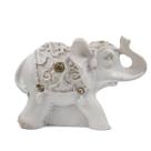 Escultura Elefante Branco 5 cm em Resina Escultura Elefante Branco 5 cm em Resina