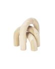 Escultura em madeira 19x19x17cm - MART Escultura em madeira 19x19x17cm - MART
