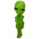 Escultura em Resina Mini Alienígena E.T Extraterrestres Pose Apaixonado Sentado