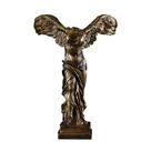 Escultura Estátua de resina de 14 cm da Deusa da Vitória Alada Grega
