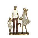 Escultura Estatueta Estátua Família Casal Dois Filhos Menina Menino Resina Decoração Casa Sala Quarto Escritório Rack Estante Mesa Enfeite Decorativa Escultura Estatueta Estátua Família Casal Dois Filhos Menina Menino Resina Decoração Casa Sala Quarto Escritório Rack Estante Mesa Enfeite Decorativa