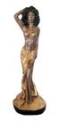 Escultura Estatueta Estátua Pombagira Cigana Do Ouro Umbanda Candomblé Imagem De Gesso 23cm Altar Congá