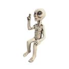 Escultura ET Alienígena Símbolo Paz 14,5 cm em Resina Escultura ET Alienígena Símbolo Paz 14,5 cm em Resina