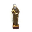 Escultura Frei Damião 15 cm resina