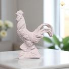 Escultura Galo 27 Cm Gesso Branco P/ Projetos Artesanais Pintura Decoração Interna VÁRIAS VARIEDADES Escultura Galo 27 Cm Gesso Branco P/ Projetos Artesanais Pintura Decoração Interna VÁRIAS VARIEDADES