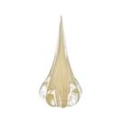 Escultura Gota Fênix Decorativa Cristal Murano "P" - Labone Cor:Champagne