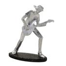 Escultura Guitarrista Prata 23cm Espressione Escultura Guitarrista Prata 23cm Espressione