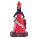 Escultura Iansã vermelha 10cm resina