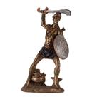 Escultura imagem do Orixá Ogum em resina Umbanda - Candomblé