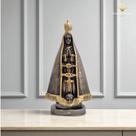 Escultura Imagem Nossa Sra Ap 20cm Gesso Cinza Artesanal Decorativa Religiosa VÁRIAS VARIEDADES Escultura Imagem Nossa Sra Ap 20cm Gesso Cinza Artesanal Decorativa Religiosa VÁRIAS VARIEDADES