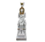 Escultura isis mae de horus e mae do cosmos branca Escultura isis mae de horus e mae do cosmos branca
