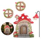 Escultura Jauay Miniature Fairy Garden Door Glow Dark Escultura Jauay Miniature Fairy Garden Door Glow Dark