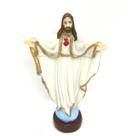 Escultura Jesus Oxalá de Braços Abertos 15 cm resina