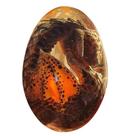 Escultura Lava Dragon Egg Resin, ornamentos de estátua de 6 cm