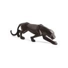 Escultura Leopardo em Polirresina Preto