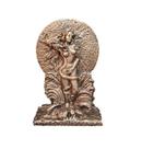 Escultura Lilith Pequena De Resina Dourada