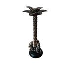 Escultura macacos sábios em resina bronze