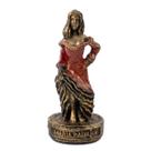 Escultura Maria Padilha Vermelha Vintage em Resina 10 cm Escultura Maria Padilha Vermelha Vintage em Resina 10 cm